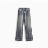 Loose Straight Leg Micro Flared Jeans For Men